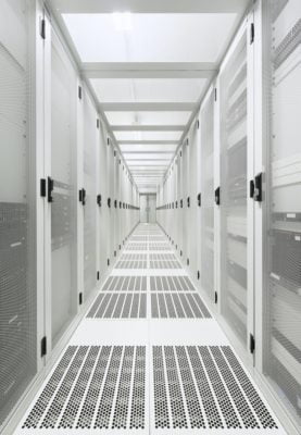 Data storage corridor in data warehouse